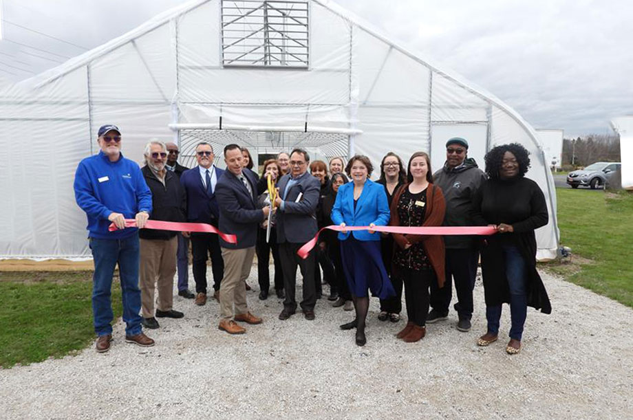 Leaders from MSU and Lake Michigan College were joined by civic and business leaders and Latino farmers at a ribbon-cutting ceremony on November 15, 2024.
